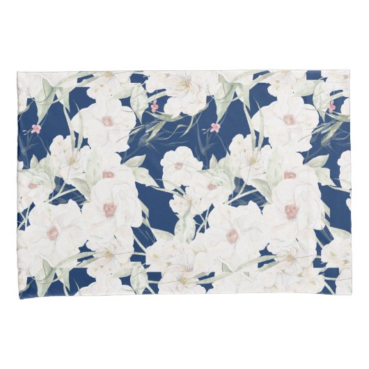 Twilight Bloom II Pillowcases - Florals 枕カバー (正面右)