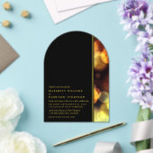 Twilight Bokeh Lights Wedding アクリル招待状 (インサイチュ (ウェディング))