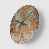 Twilight Brocade Faceless Wall Clock ラウンド壁時計 (傾斜)