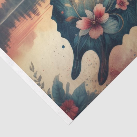 Twilight Butterfly Decoupage 薄葉紙 (詳細)