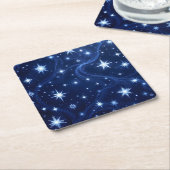 Twilight Drift スクエアペーパーコースター (アングル)