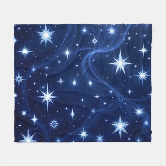 Twilight Drift フリースブランケット (正面(横))