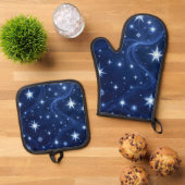 Twilight Drift  鍋つかみ&鍋敷きセット (トップダウン)