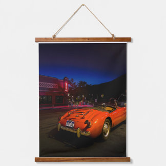 Twilight Drive – Classic MG in Glenwood Springs 吊り下げ型タペストリー