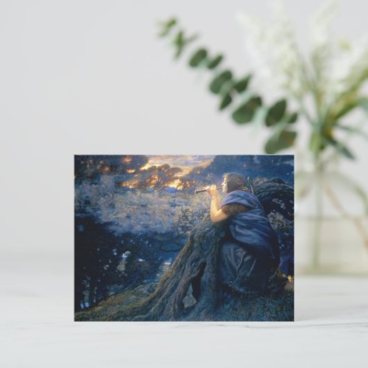 Twilight Fantasies by Edward Robert Hughes ポストカード (スタンド正面)