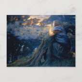Twilight Fantasies by Edward Robert Hughes ポストカード (正面)