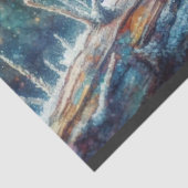 Twilight Forest Woodland Fantasy Cat Decoupage  薄葉紙 (詳細)