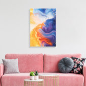 Twilight Fusion キャンバスプリント (インサイチュ (リビング))