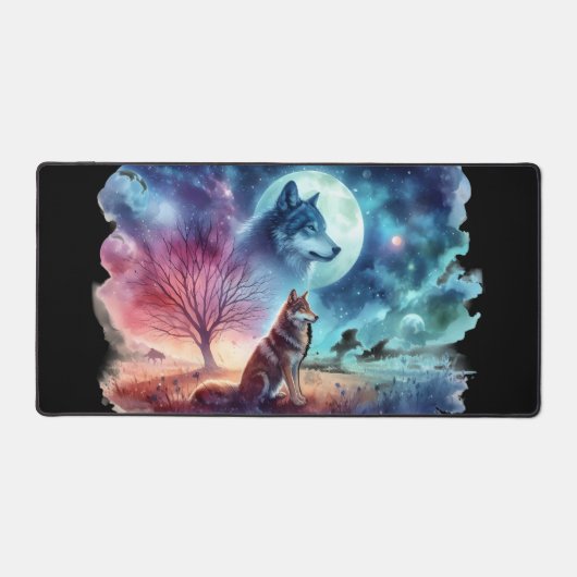 Twilight Guardian Wolf デスクマット (正面)
