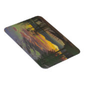 Twilight, Lake Tahoe, c.1870s (キャンバス上の油) マグネット (右側)