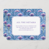 Twilight Nouveau Wedding エンクロージャーカード (正面/裏面)