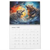 Twilight of the Gods – Ragnarök Calendar カレンダー (1月 2027)