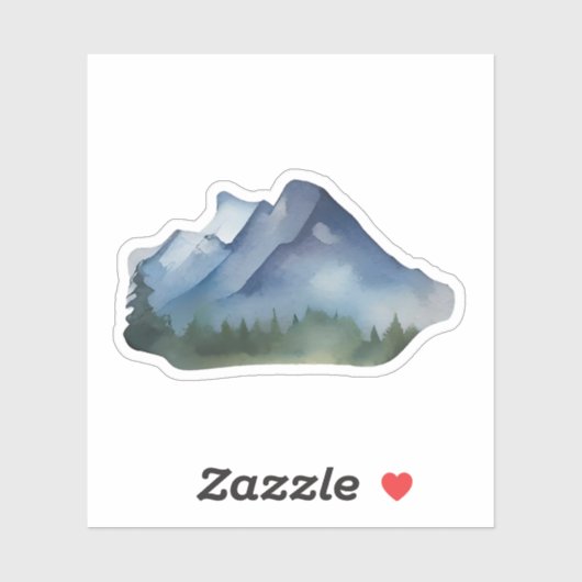 Twilight Over Fir Ridge シール (シート)