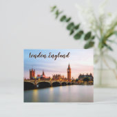 Twilight Over Westminster – London ポストカード (スタンド正面)