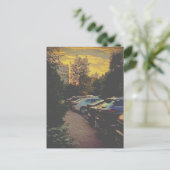 Twilight Silence Urban Postcard – Customizable ポストカード (スタンド正面)