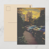 Twilight Silence Urban Postcard – Customizable ポストカード (正面/裏面)
