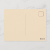 Twilight Silence Urban Postcard – Customizable ポストカード (裏面)