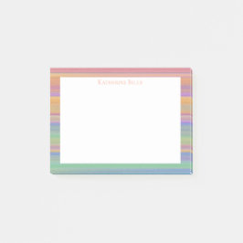 Twilight Vista Brightly Colored Southwest Pattern ポストイット