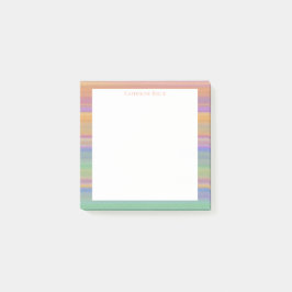 Twilight Vista Brightly Colored Southwest Pattern ポストイット