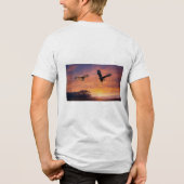 Twilight Wings: The Eagle and the Owl トライブレンドＴシャツ (裏面)