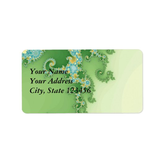 Twilligig – フラクタル ラベル (正面)