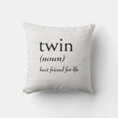 TWINの辞書定義 クッション (正面)