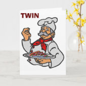 **TWIN*** イタリアン CHEFが「誕生日」の願いを満たす カード (黄色い花)