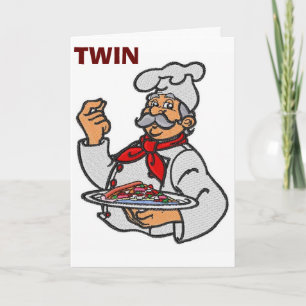 **TWIN*** イタリアン CHEFが「誕生日」の願いを満たす カード
