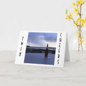 **TWIN***誕生日は「パーティー」 カード (黄色い花)