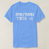 Twin 1 Double Trouble Twins T s  Tシャツ (デザイン正面)