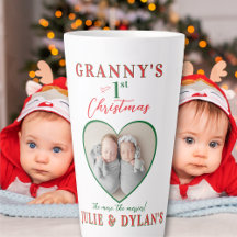 Twin Babies Merrier 1st Christmas Grandparent Gift