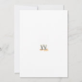 Twin Baby Shower Invitation – Double the Joy Baby  招待状 (裏面)