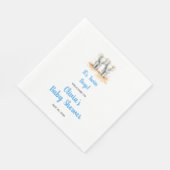 Twin Baby Shower Napkins スタンダードランチョンナプキン (角)