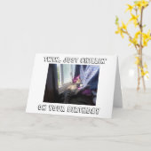 ***TWIN*** CHILLINの「誕生日」 カード (黄色い花)