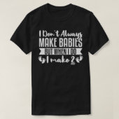 Twin Dad Tシャツ (デザイン正面)