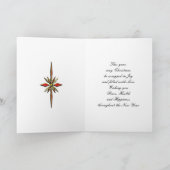 Twin, Dove of peace Christmas card シーズンカード (内部)