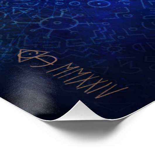 Twin flame balance artwork ポスター (コーナー)