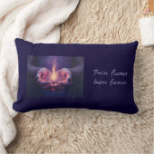 Twin Flames ランバークッション (ブランケット)