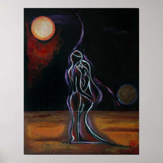 Twin Flames 18.5インチx 23.5インチポスタープリント ポスター (正面)