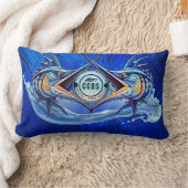 Twin Marlin Throw Pillow ランバークッション (ブランケット)