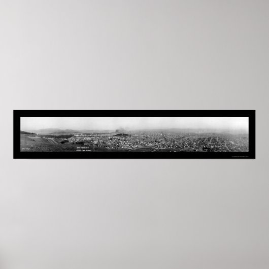 Twin Peaks写真からサンフランシスコ ポスター (正面)