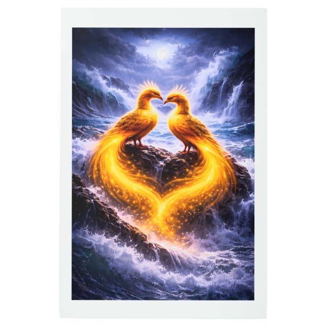 Twin Phoenixes of Eternal Light メタルプリント (正面)