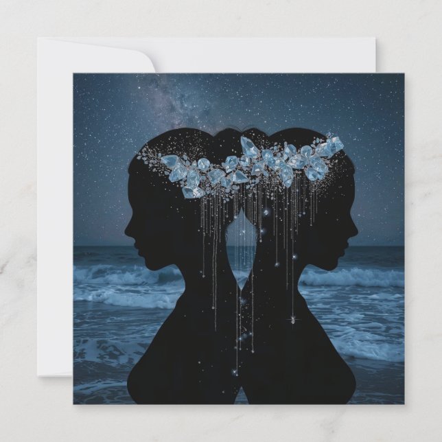 Twin Souls Beneath the Stars (正面)