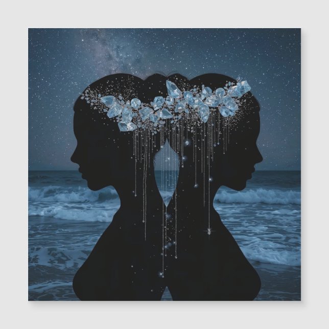 Twin Souls Beneath the Stars (正面)