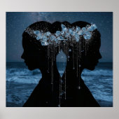 Twin Souls Beneath the Stars ポスター (正面)