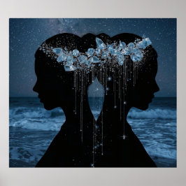 Twin Souls Beneath the Stars ポスター