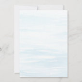 TWIN Two by Two Noah's Ark Girl Birthday Invite (裏面)