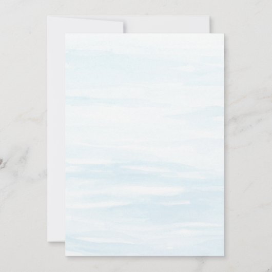 TWIN Two by Two Noah's Ark Girl Birthday Invite (裏面)