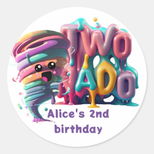 twinado Tシャツ ラウンドシール (正面)