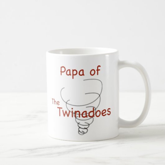 Twinadoesのパパ コーヒーマグカップ (右)